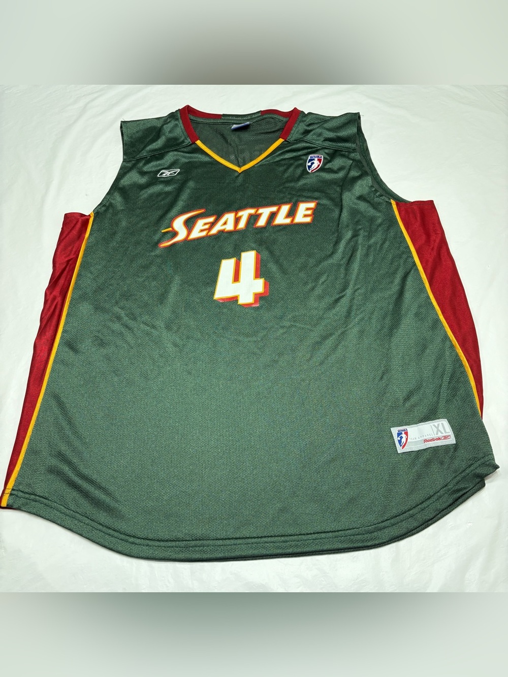 Reebok Seattle Supersonics Gearlds #4NBA Basketball Jersey Men’s XL